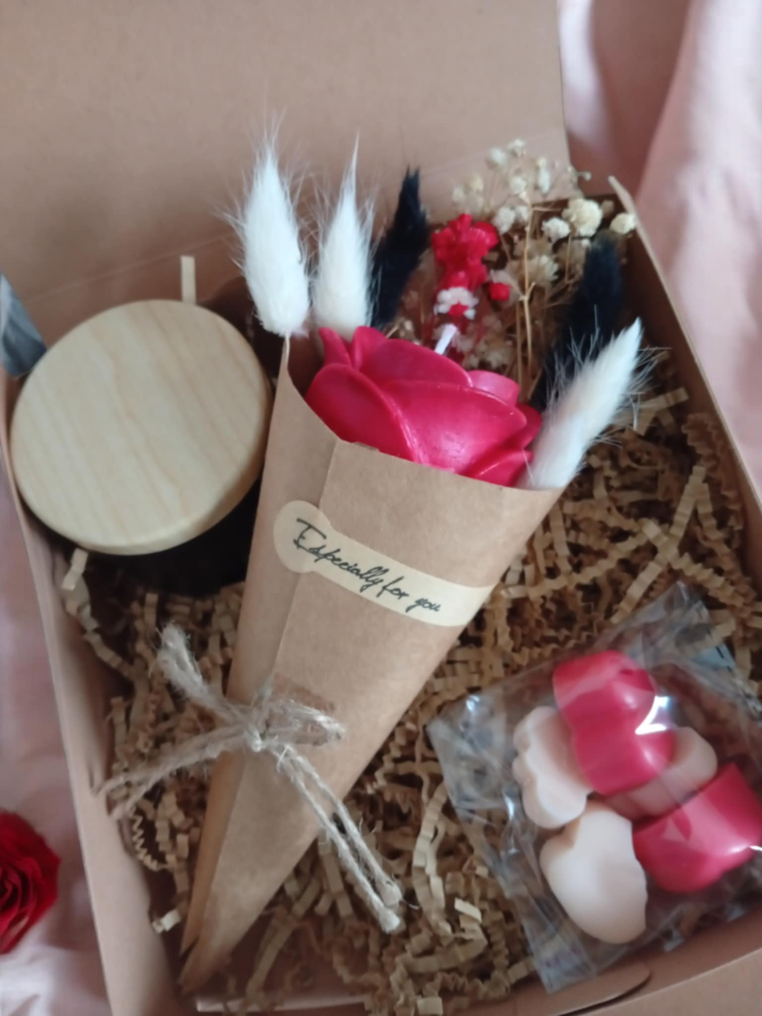 Coffret cadeau St Valentin fleurs des iles