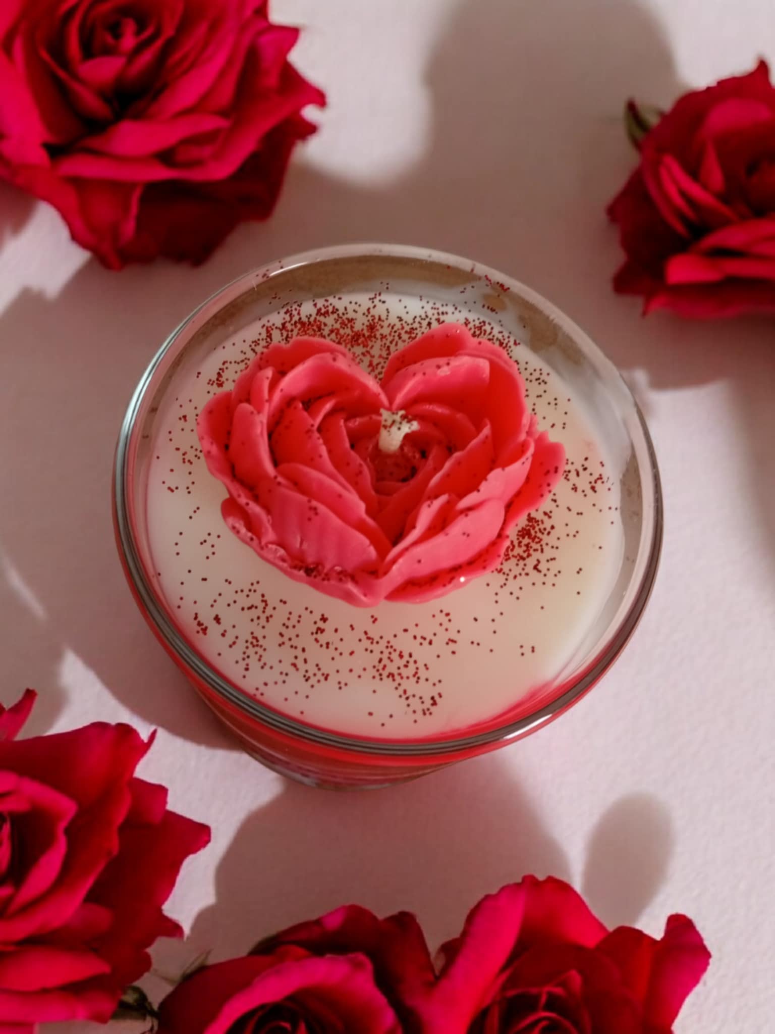 Bougie My Valentine framboise caramel